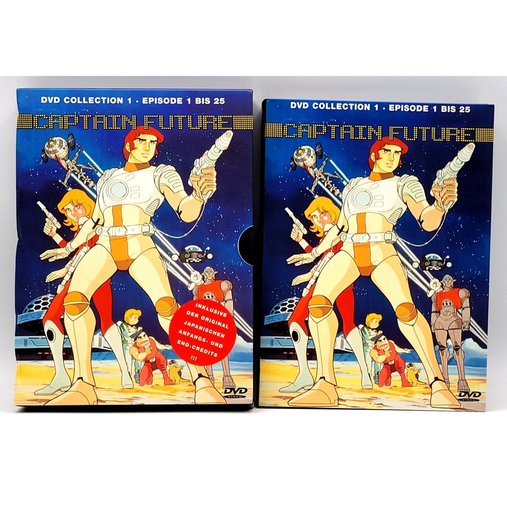 Captain Future DVD Collection 1 Episode 1 - 25 Toei Animation 4-disc Region 2